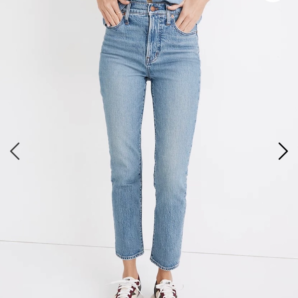 Madewell the perfect vintage straight sz 28